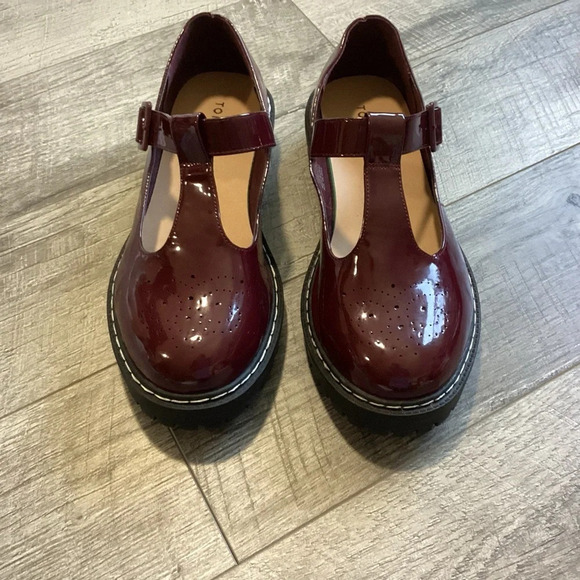 Torrid T-Strap Lug Mary Jane Size 12WW - Picture 2 of 12